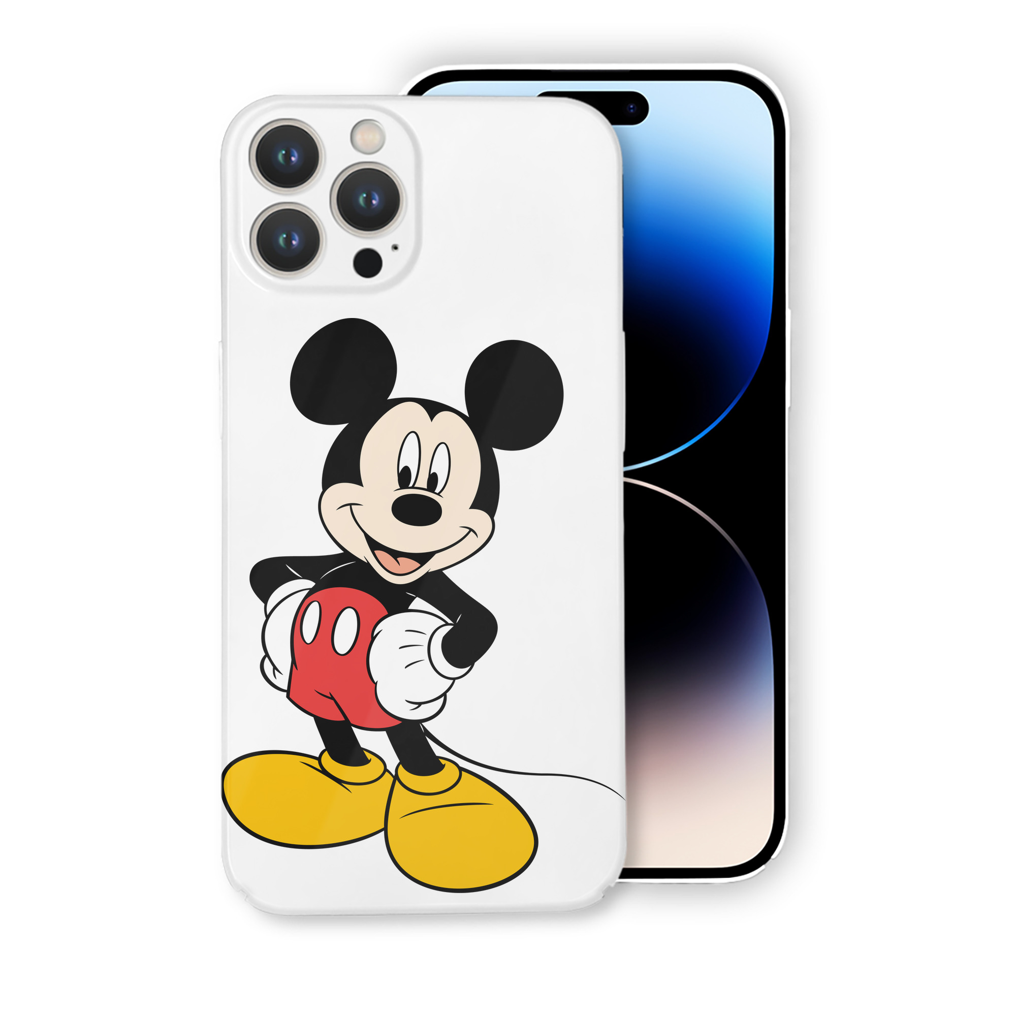 （画像用） ミッキーマウス Mickey Mouse 【iPhone 14シリーズ対応】ハードケース